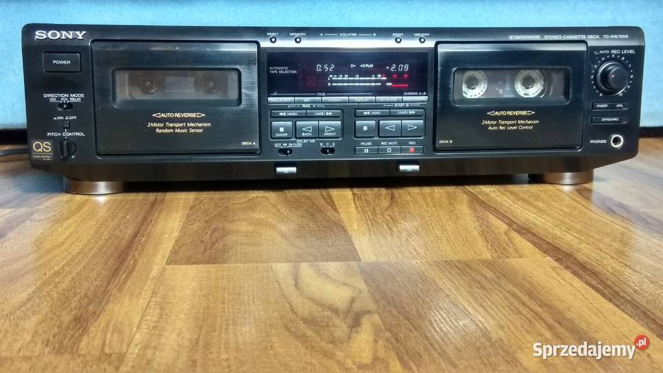 Sony TCWE705S QS wysokiej klasy magnetofon z Świebodzice
