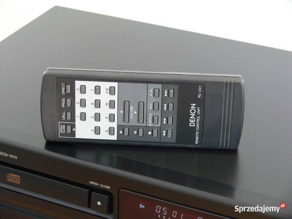 Audiofilski CD Denon DCD1015 pilot sprawny Jasło