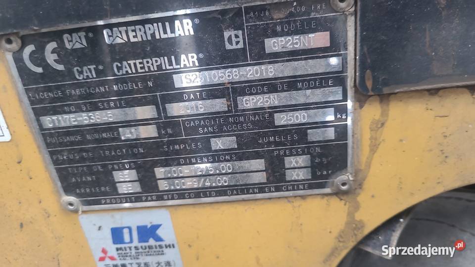 Wozek Widlowy CATERPILLAR Kokawa