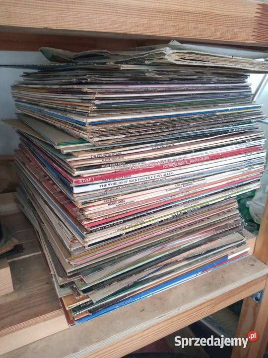 Zestaw płyt około 100 sprzątanie garażu Nowy Sącz