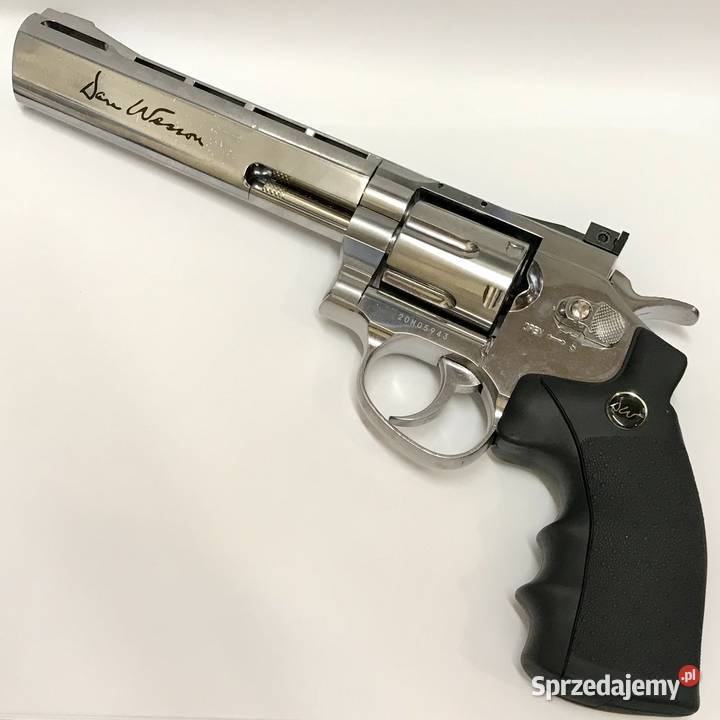 Dan Wesson 6 ASG wiatrówka CO2 45 mm BB srebrna Warszawa sprzedam
