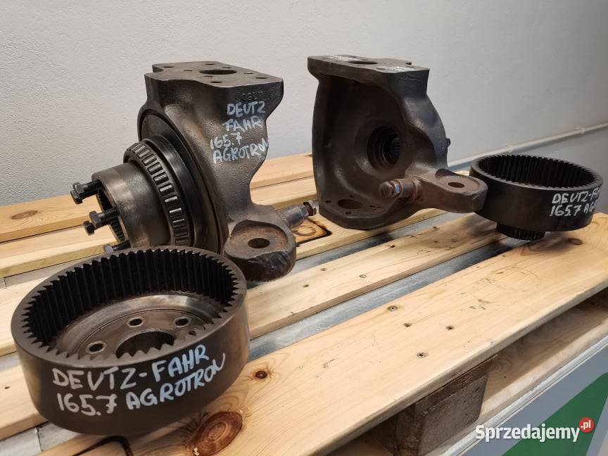 Deutzfahr 1657 Agrotron Zwrotnica Carraro wielkopolskie Wilkowo