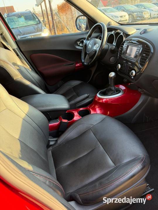 Nissan JUKE 16 Benzyna2010 SkóraKamera SUV Juke dolnośląskie Wrocław