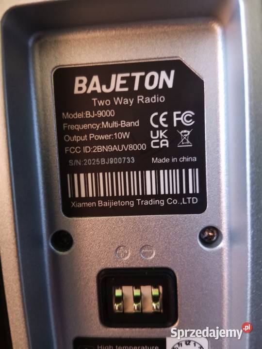 Transceiver cb Krutkofalowka bajeton bj 9000 lubelskie Żółkiewka-Osada