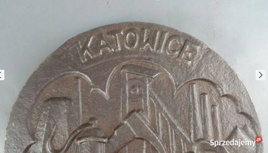Wielka stara matryca ryngraf emblemat Katowice Antyki, Sztuka, Kolekcje Kędzierzyn-Koźle