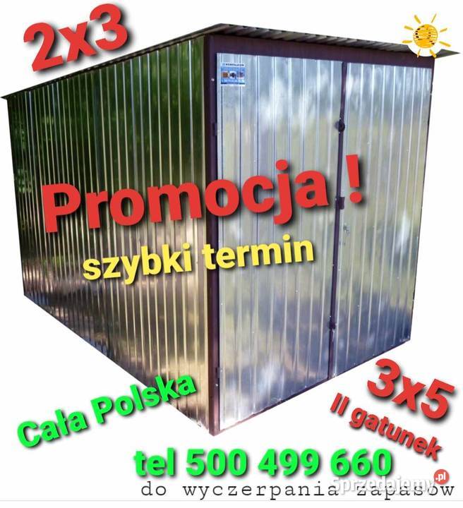 Garaż Blaszak II gat PROMOCJA Cała Polska Szybki Oleśnica