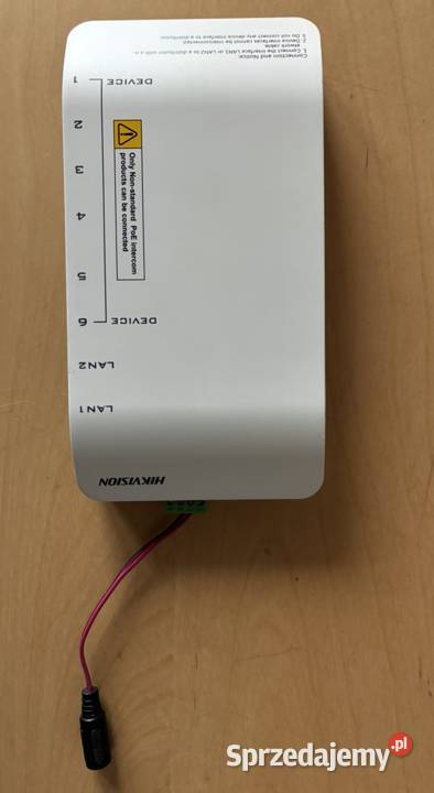 Switch do Wideodomofonów IP Hikvision DSKAD606P Grodzisk Mazowiecki sprzedam