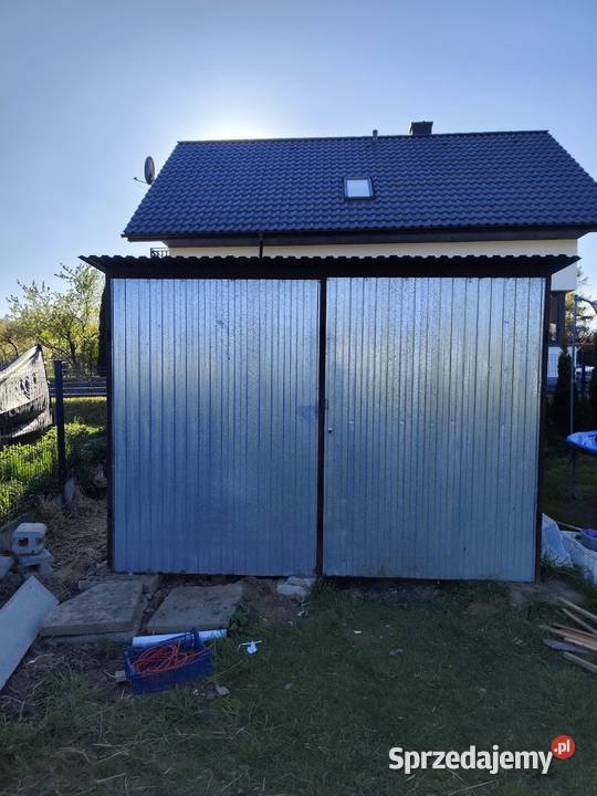 Garaż blaszany 3x5 Bęczyn