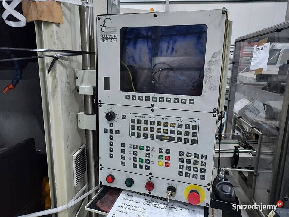 Szlifierka CNC WALTER HELITRONIC POWER 4 osie Warszawa