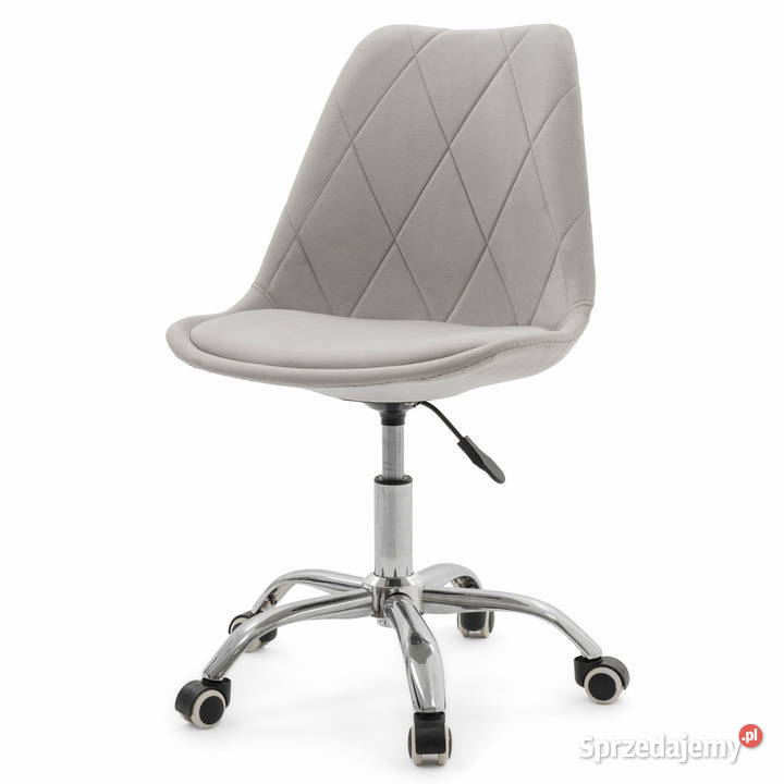 Jasnoszare Obrotowe Krzesło Dublin wysyłka 24H Tarchały Małe