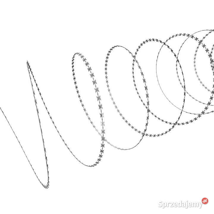 Zasieki concertina 980 mm 54 zwoje 5 złączek Szczecin sprzedam