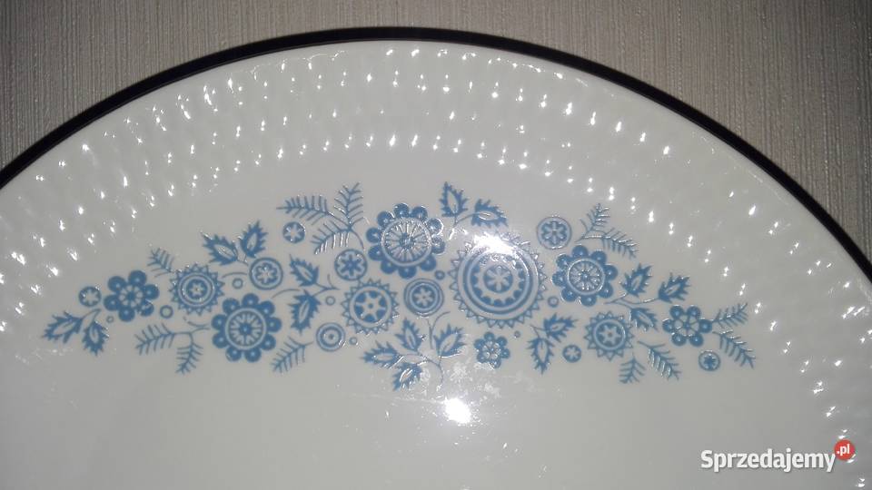 Talerz patera fason Karol porcelana Chodzież Warpechy Stare sprzedam