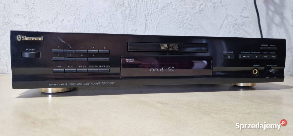 odtwarzacz kompaktowy CD player Sherwood CD 3050 Międzychód