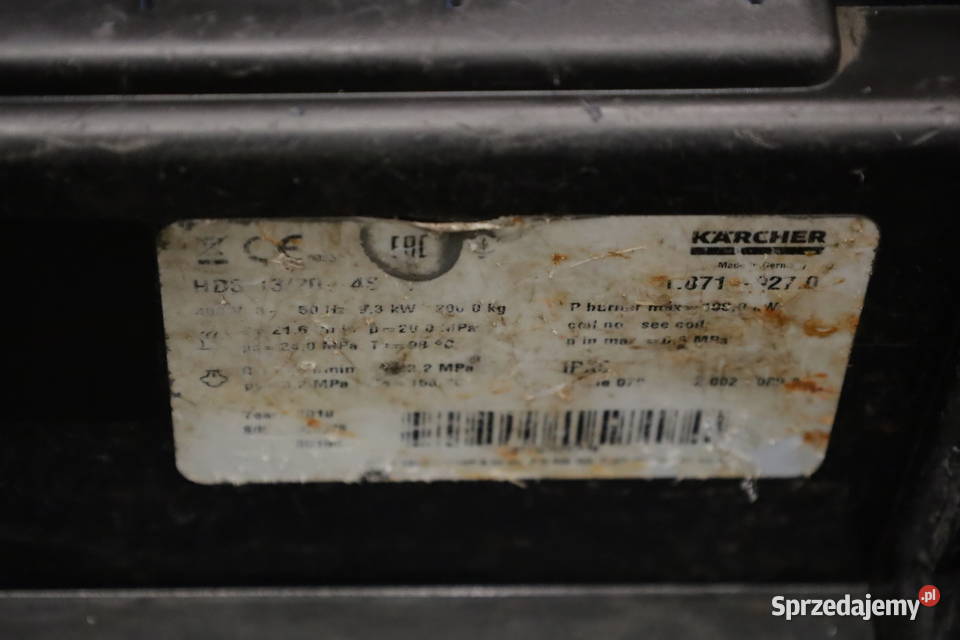 Myjka wysokociśnieniowa gorąco wodna Krcher HDS Wyszków sprzedam