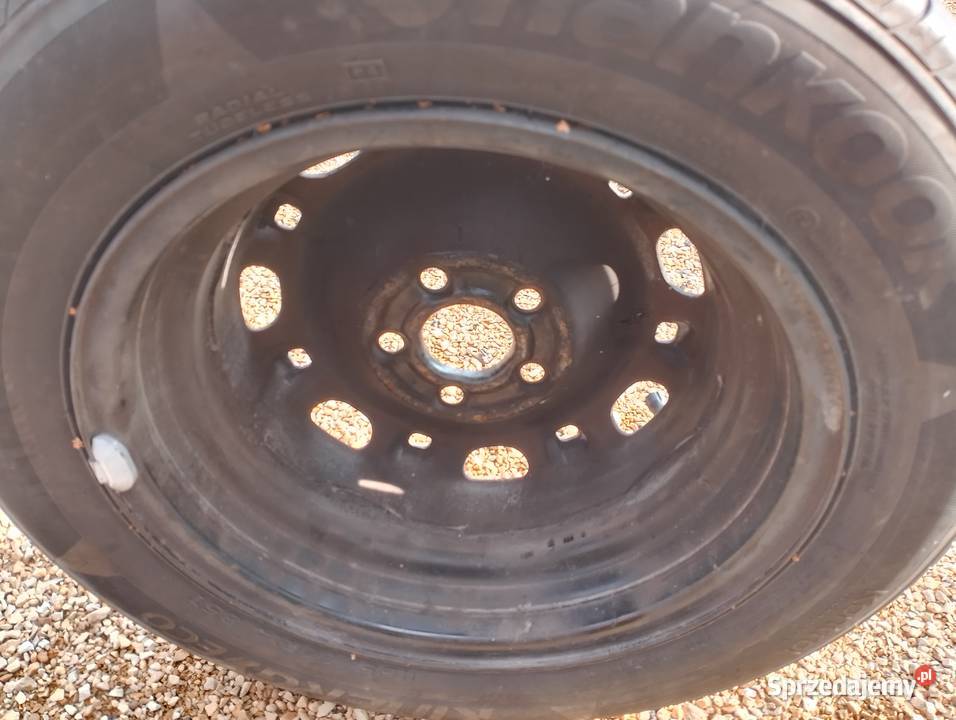 Felgi stalowe z oponami 5x100 volkswagen