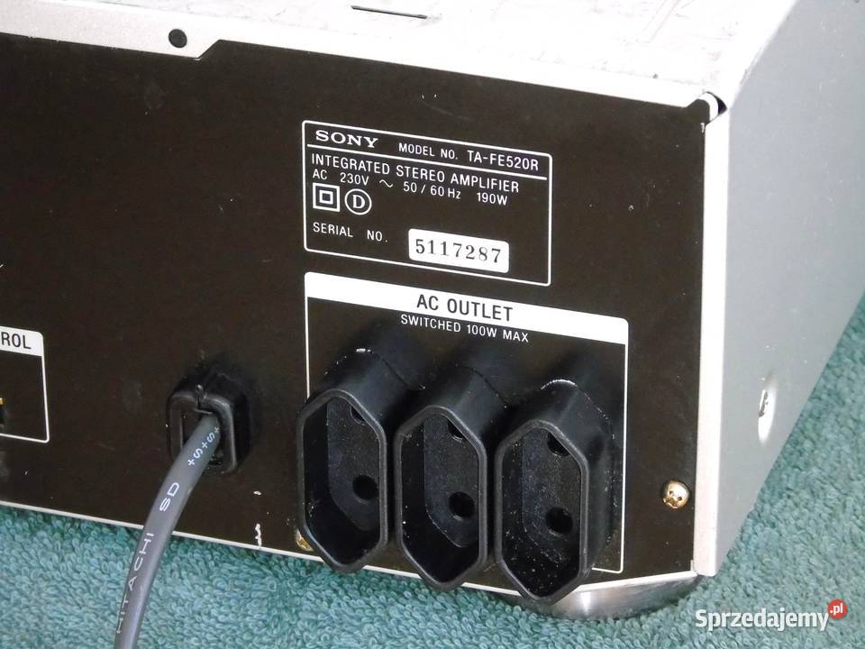 Wzmacniacz Sony TAFE520R sprawny i mocny DOSTAWA podkarpackie Jasło