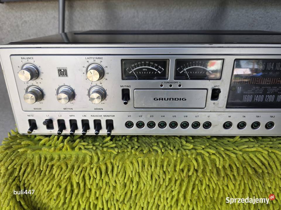 amplituner grundig r35 vintage radmor śląskie