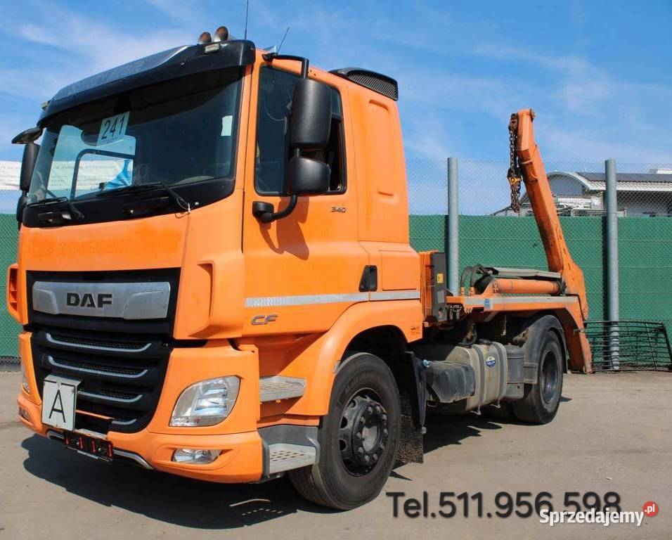 BRAMOWIEC do pojemnikow komunalnych Daf CF Warszawa