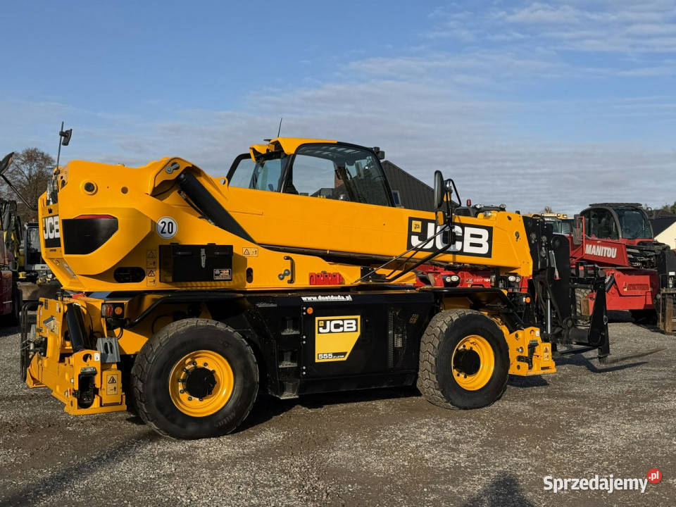 pozostałe JCB 555P210R SV ROTO 5521 Ładowarka pełny VAT Widełki