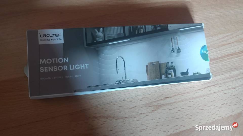 bezprzewodowa lampa z czujnikiem ruchu Lroltef Książ Wielkopolski