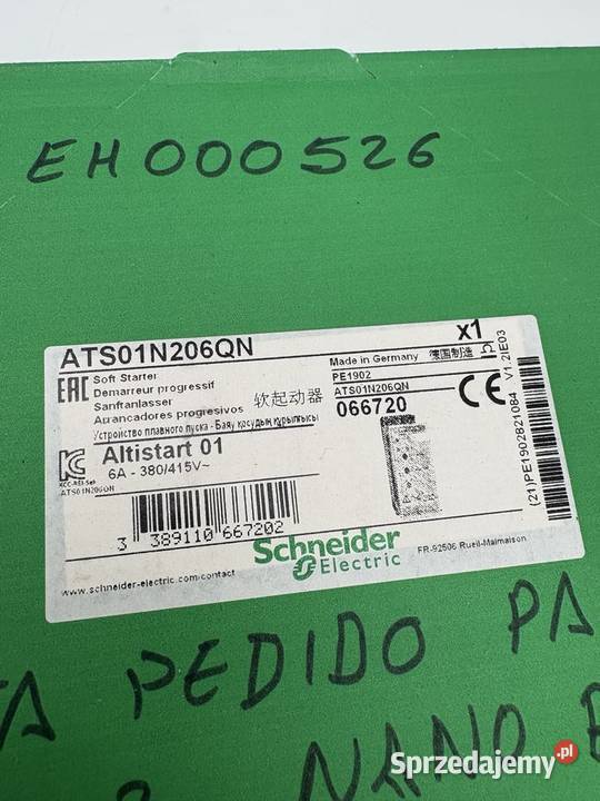 Schneider Electric ATS01N206QN Softstart 3kW Warszawa