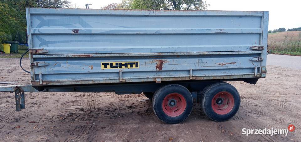 Tuhti M8 Przyczepa Wywrotka Rolnicza 8000