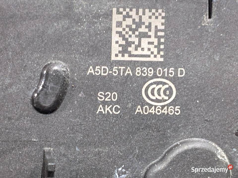 ZAMEK DRZWI LEWY TYŁ SKODA OCTAVIA III Kombi podkarpackie sprzedam