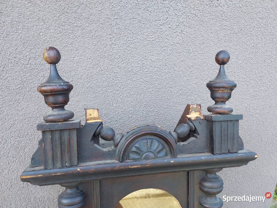 S083 Skrzynia obudowa starego zegara szafka Tczew