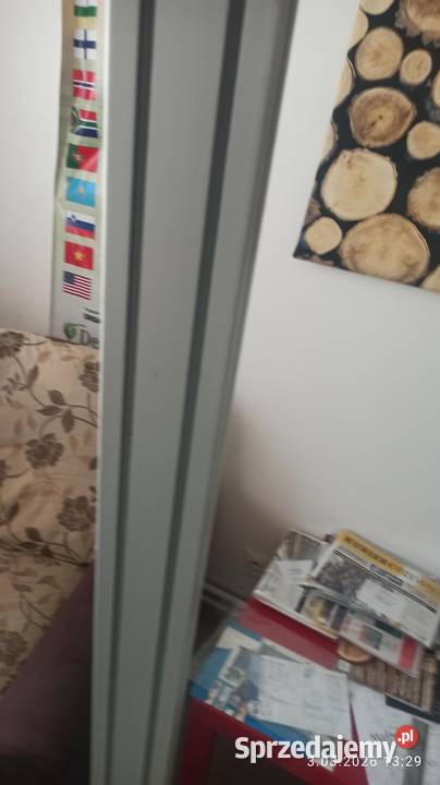 liniał kwadrat 2 metry alu nowy Produkcja Kłodawa