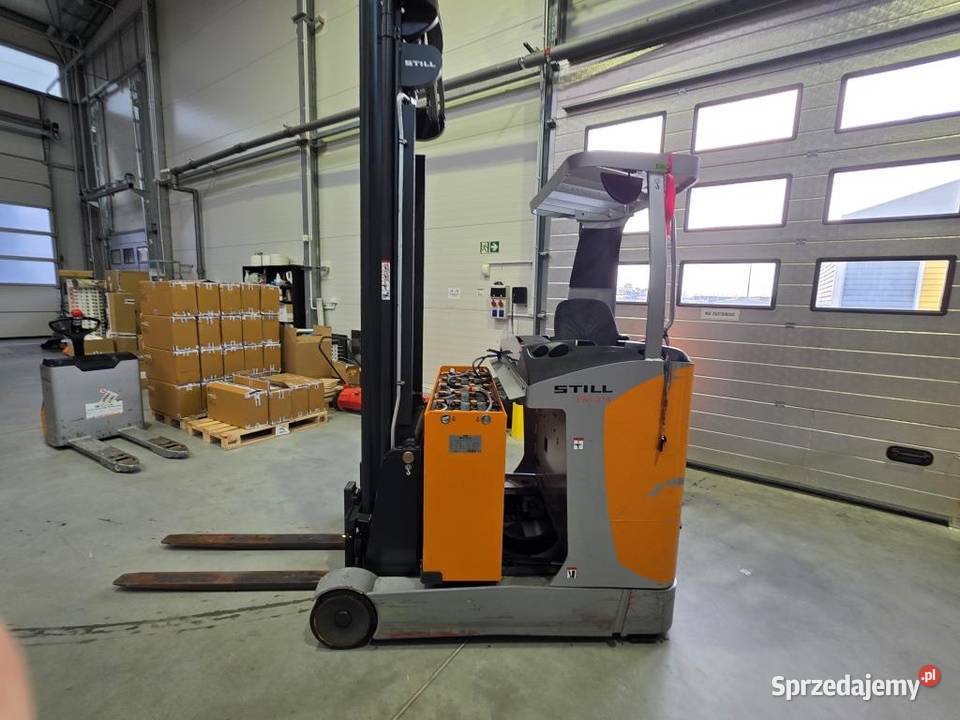 Elektryczny wózek widłowy wysokiego składowania Rybno sprzedam