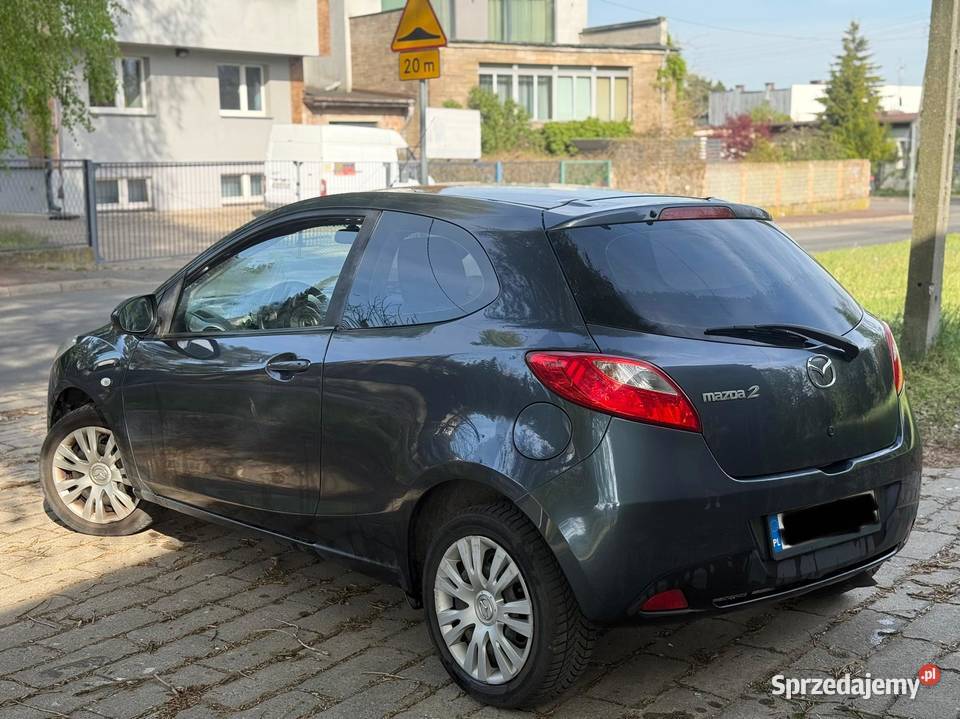 Mazda 2 Niski przebieg 2009r Klimatyzacja isofix Częstochowa