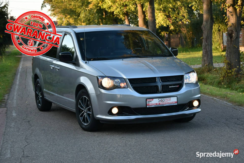 Dodge Grand Caravan GT 2019r. 7os. stow'n'go Kamera Skóry Super Wersja el …