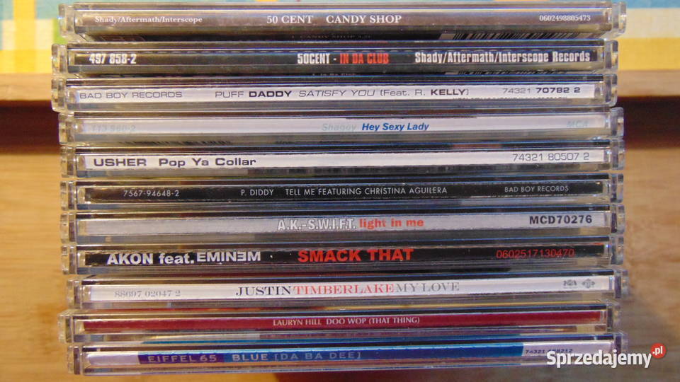 Płyty CD 50 Cent i inni Białystok