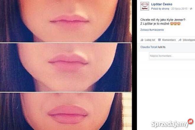 LIPSTAR powiekszanie ust pompka do ust zestaw Pruszków