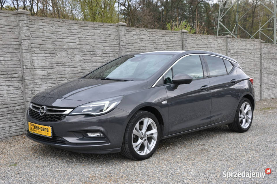 Opel Astra 14 Turbo 150 Sport LED Navi Radar Dąbrowa Górnicza