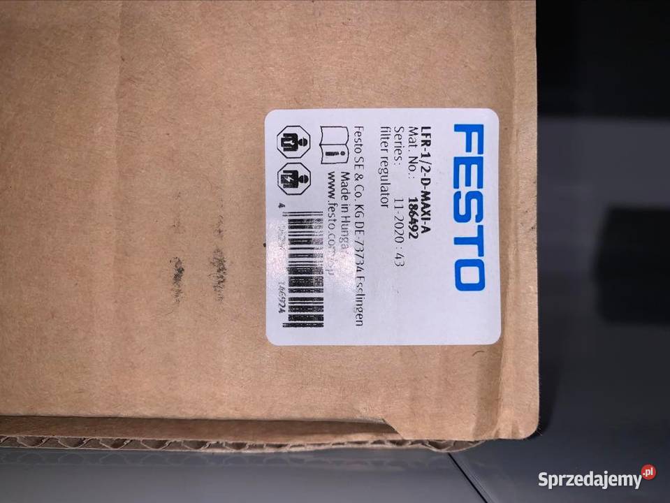 Festo 186492 Filter Regulator Unit Model Warszawa