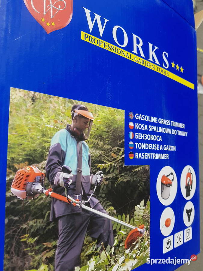 Kosa spalinowa WORKS silnik 4T CZTEROSUW wielkopolskie Głogowa