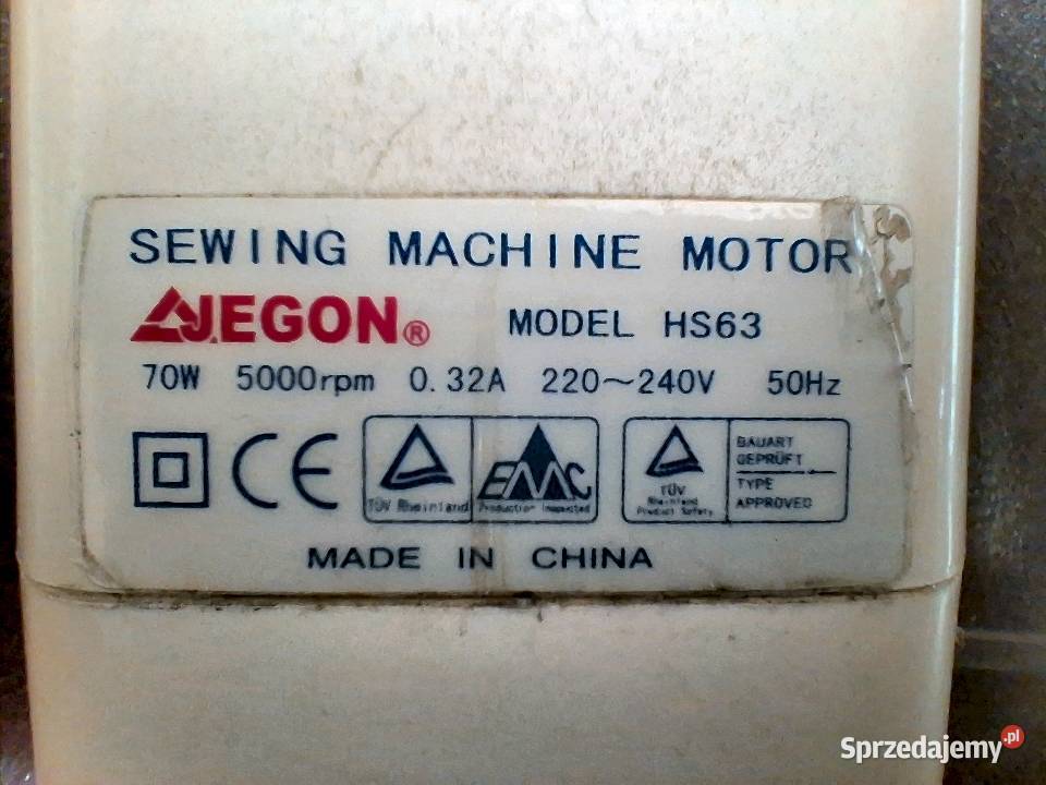 Silnik maszyny do szycia HS63 Łódź