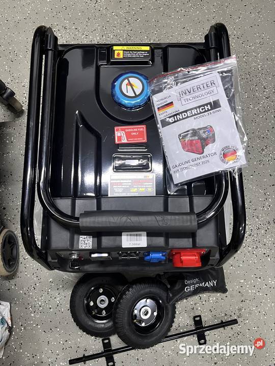 Agregat prądotwórczy GINDERICH 23GIN6 7kw400v Pasłęk sprzedam