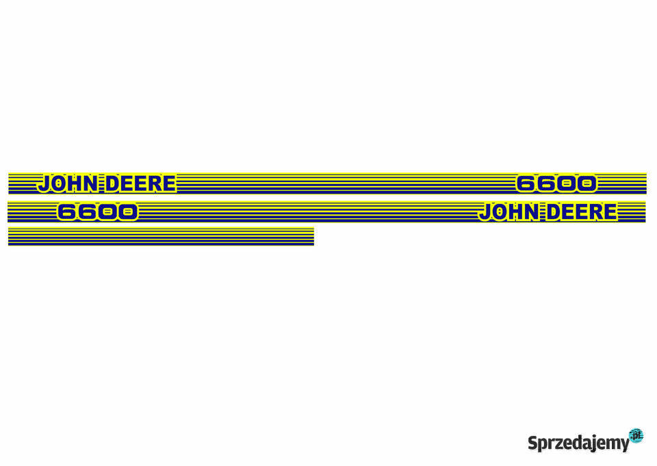 nAKLEJKI JOHN DERE 6600 i inne ZAMIENNIKI kujawsko-pomorskie Bydgoszcz sprzedam