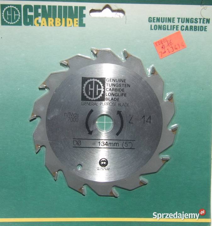 TARCZA PIŁA WIDIOWA DO DREWNA 130x14z16 Inowrocław