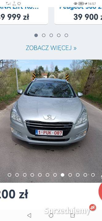Peugeot 508 20 bluehdi manualna Lublin sprzedam