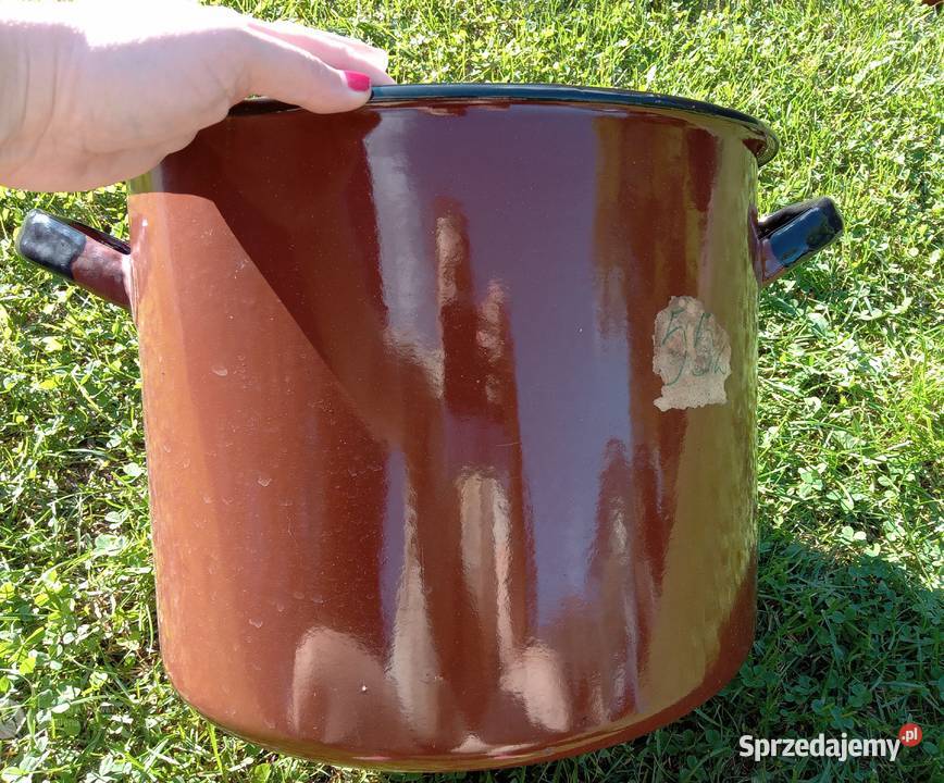 Sprzedam komplet 2 garnków emaliowanych Bukowno sprzedam