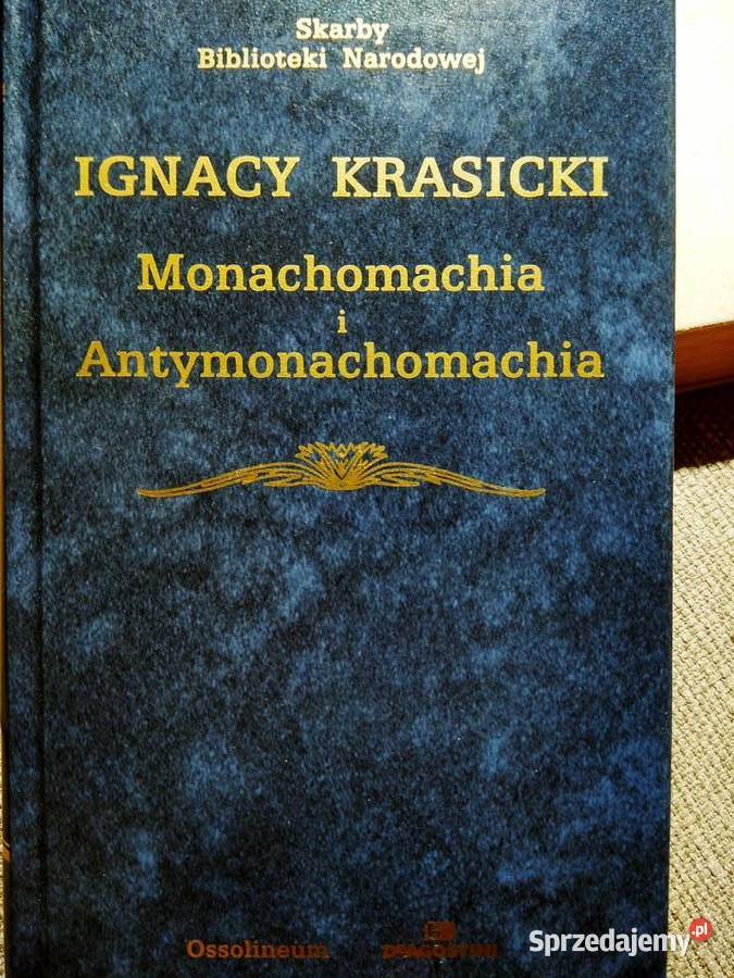 Krasicki Monachomachia prezenty książki Bródno mazowieckie