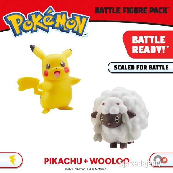 Figurka POKEMON Pikachu i Wooloo Battle Figure Mogilany