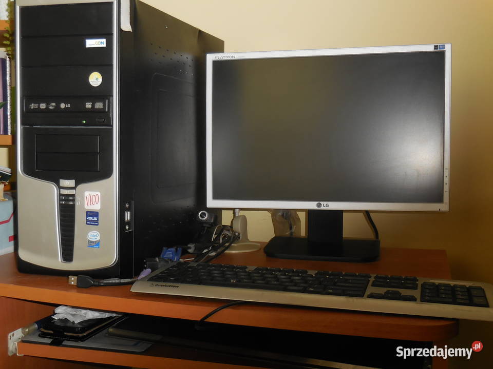 Komputer komplet monitor klawiatura Lublin sprzedam