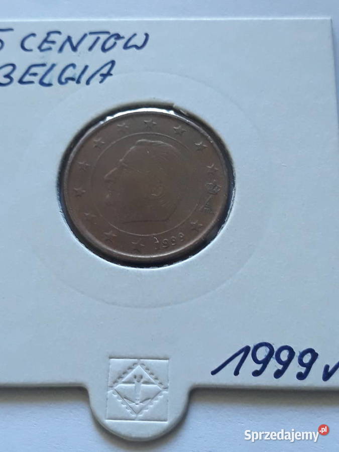 5 Eurocentów Belgia 1999 2003 r Konin