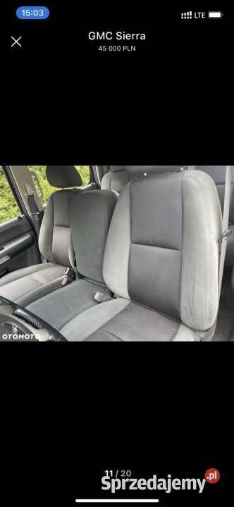 GMC Sierra nie RAM kujawsko-pomorskie Bydgoszcz