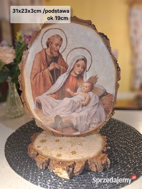 Szopka Bożonarodzeniowe z drewna Strzyżów sprzedam