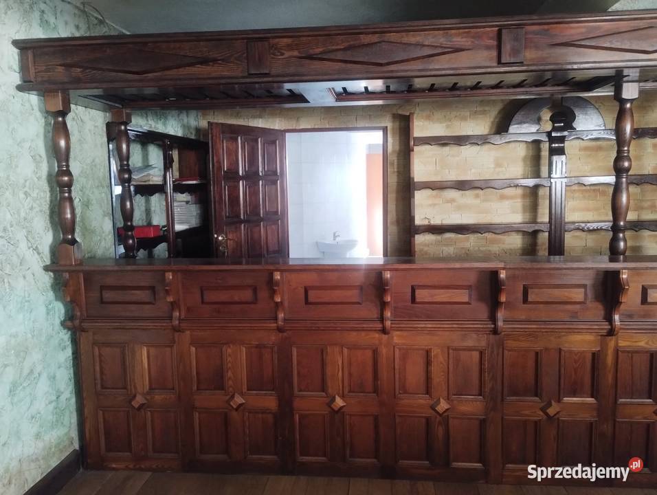 BAR DREWNIANY DĘBOWY Zamość